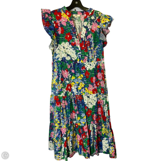 Dress Casual Maxi By Entro In Floral Print, Size: M