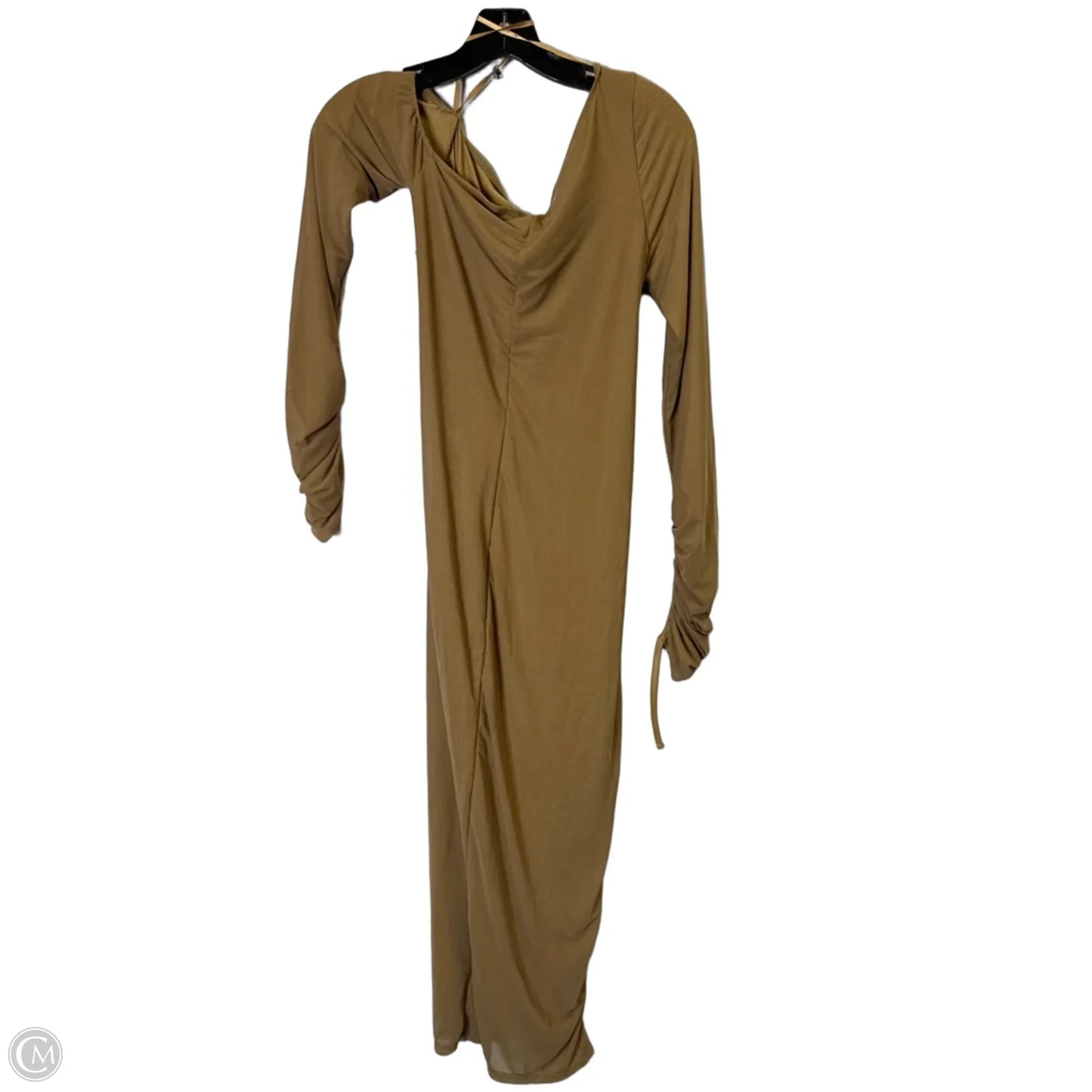 Dress Party Long By Cmc In Tan, Size: M