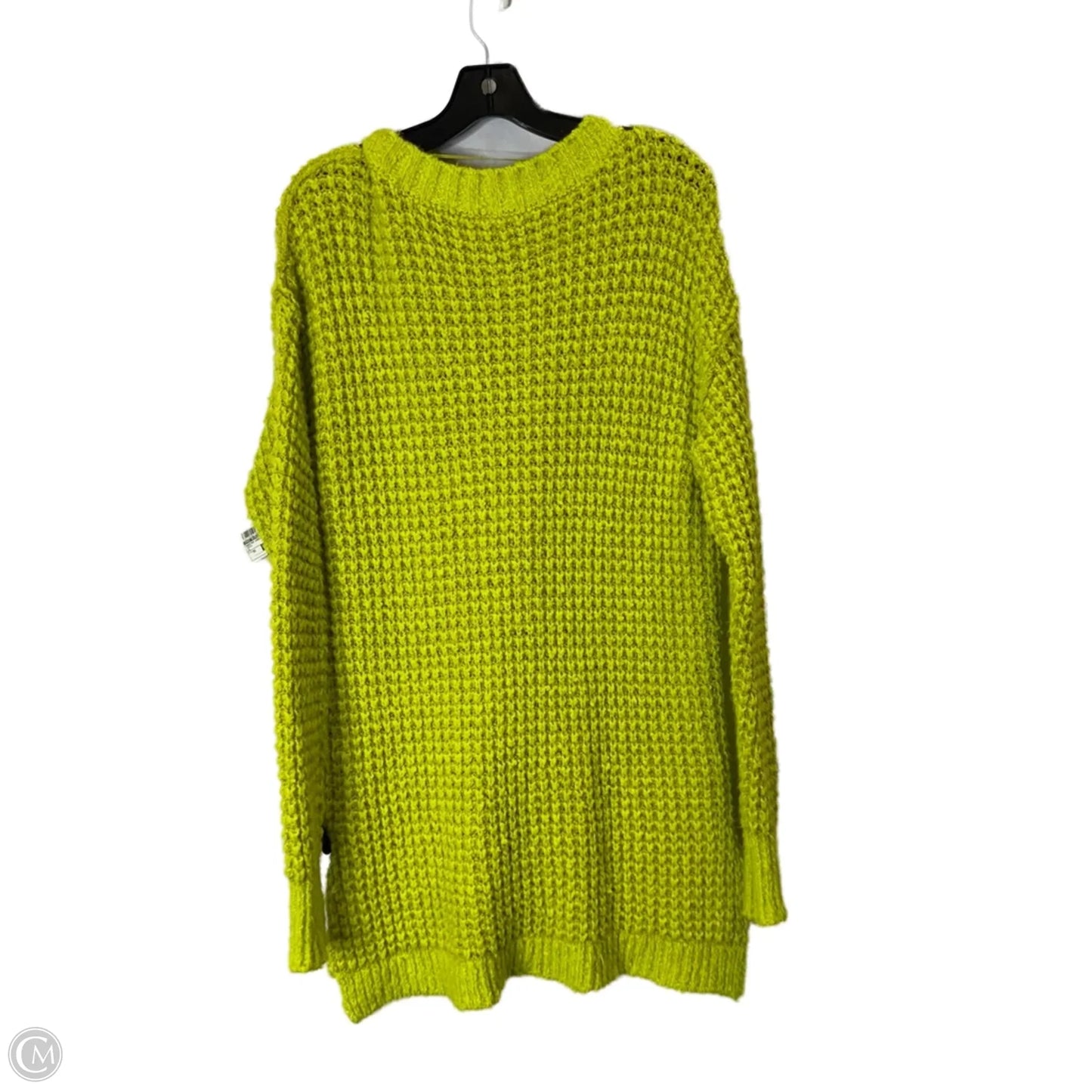 Sweater Cardigan By Free People In Green, Size: Xs