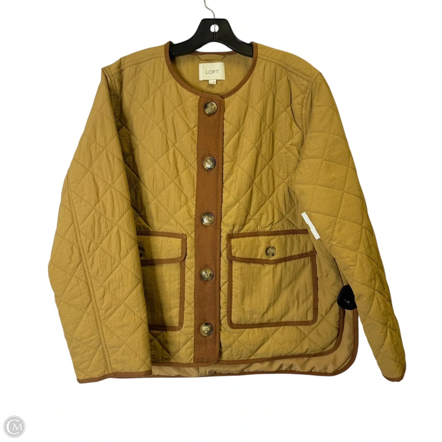 Jacket Other By Loft In Brown, Size: S