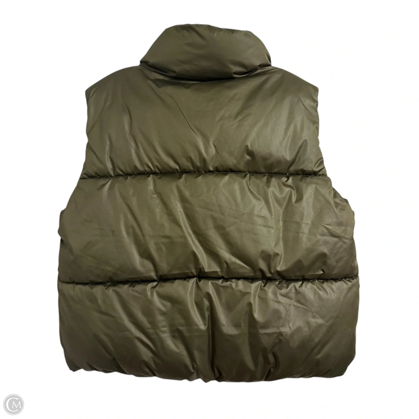 Vest Puffer & Quilted By Old Navy In Green, Size: L