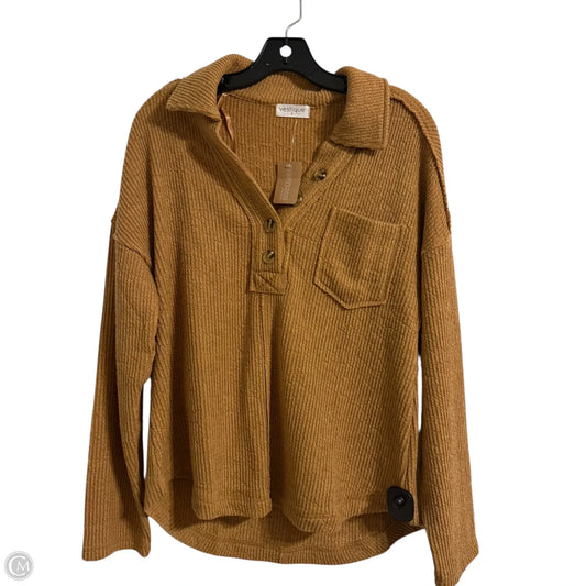 Sweater By Vestique In Brown, Size: S