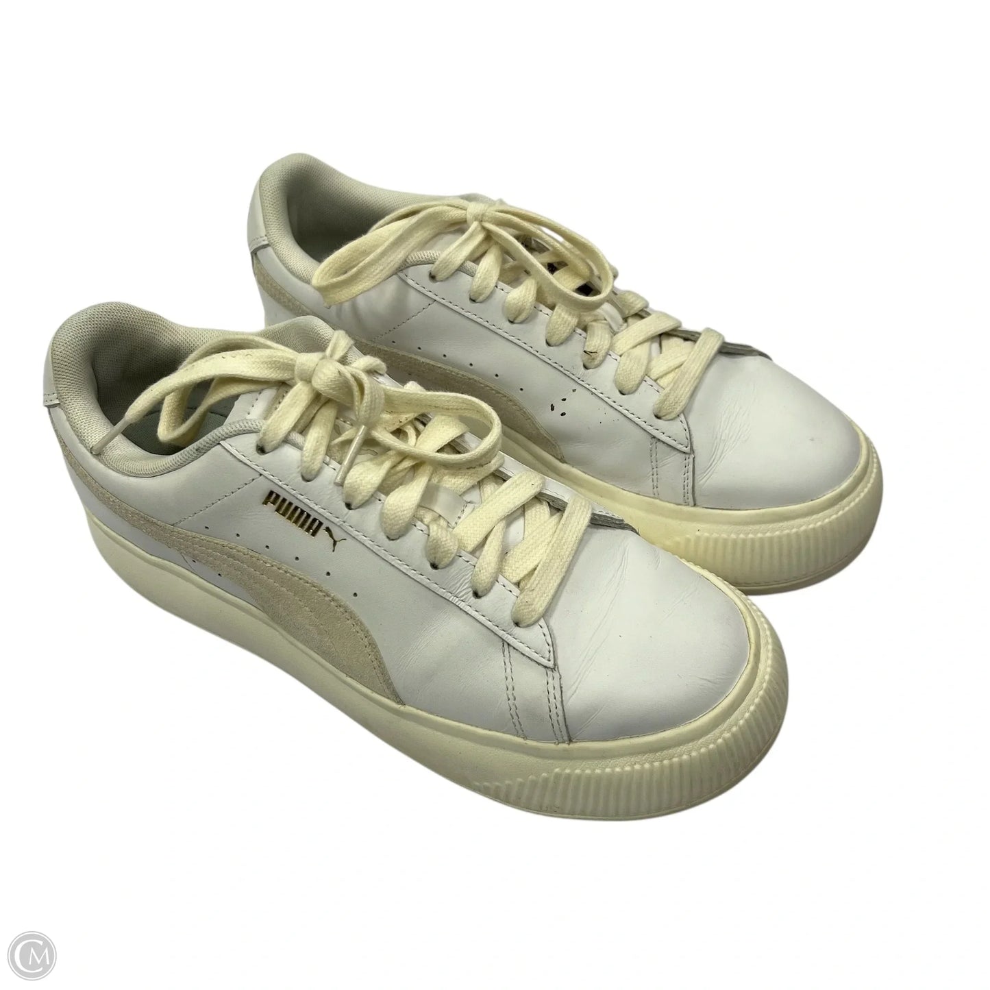 Shoes Sneakers Platform By Puma In White, Size: 10.5
