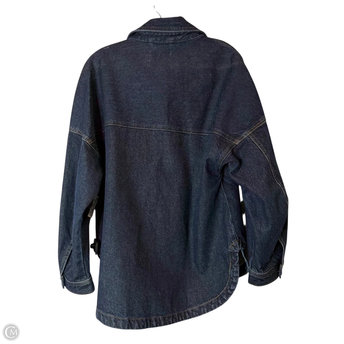 Jacket Denim By H&m In Blue Denim, Size: Xs