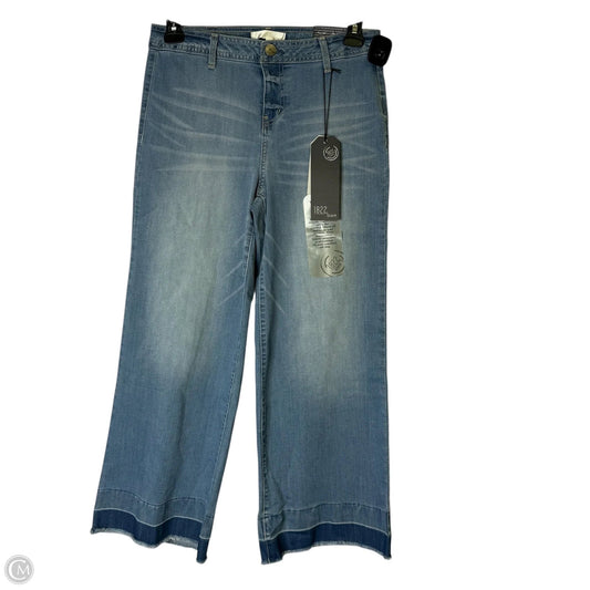 Jeans Flared By 1822 Denim In Blue Denim, Size: 10