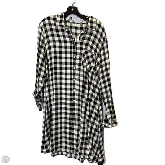 Dress Casual Short By Old Navy In Checkered Pattern, Size: L