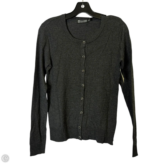 Sweater Cardigan By New York And Co In Grey, Size: Xs