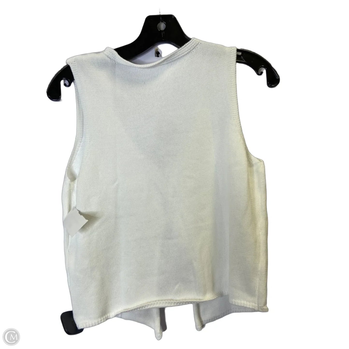 Top Sleeveless Basic By Shein In White, Size: S