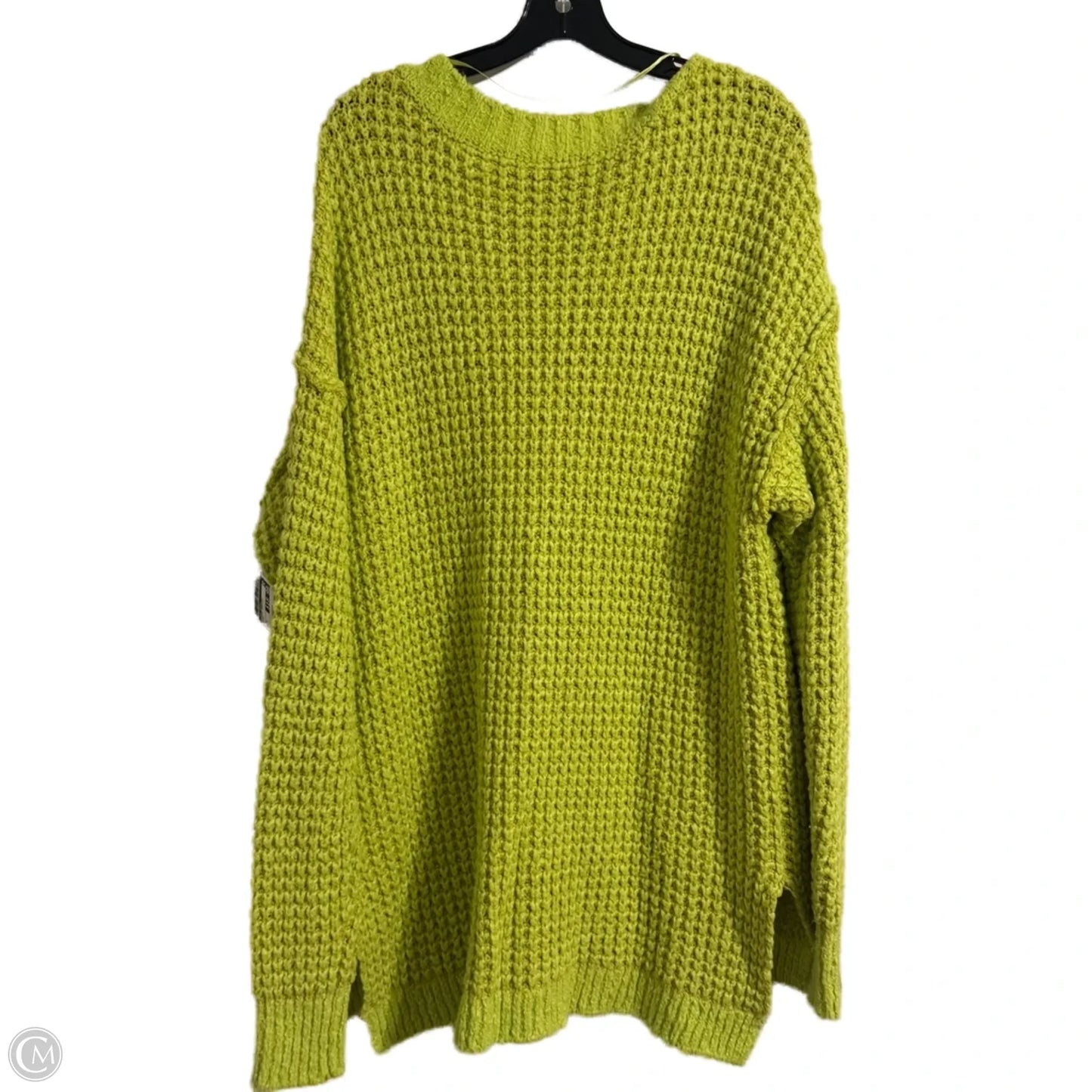 Sweater By Free People In Green, Size: L