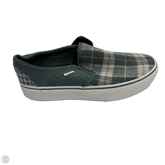 Shoes Heels Platform By Vans In Grey, Size: 9