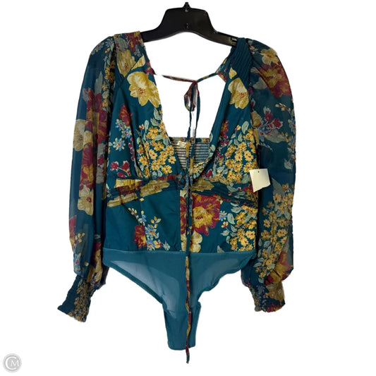 Bodysuit By Free People In Blue, Size: S