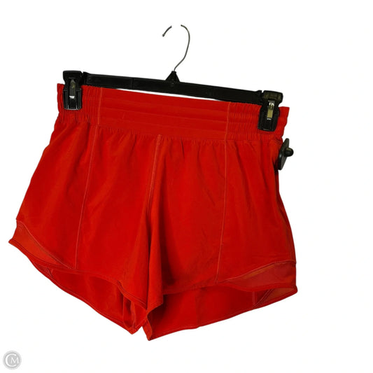 Athletic Shorts By Lululemon In Red, Size: S