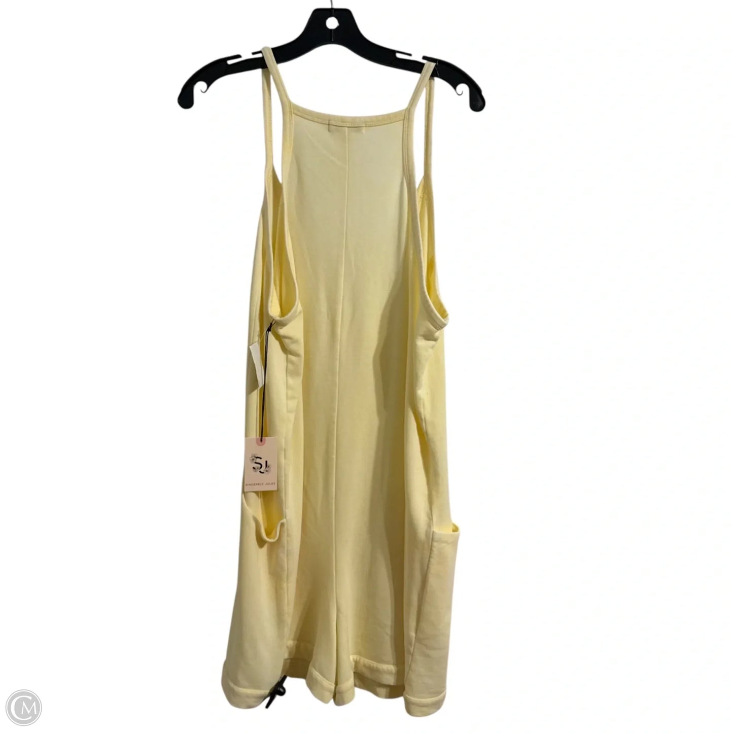 Romper By Sincerely Jules In Yellow, Size: Xl