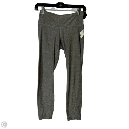 Athletic Leggings Capris By Lululemon In Grey, Size: 4