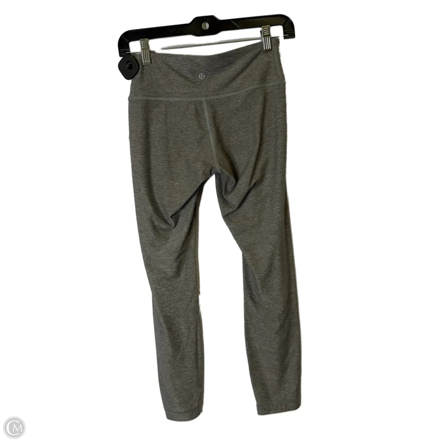 Athletic Leggings Capris By Lululemon In Grey, Size: 4