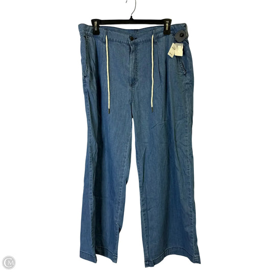 Jeans Wide Leg By Old Navy In Blue Denim, Size: 18