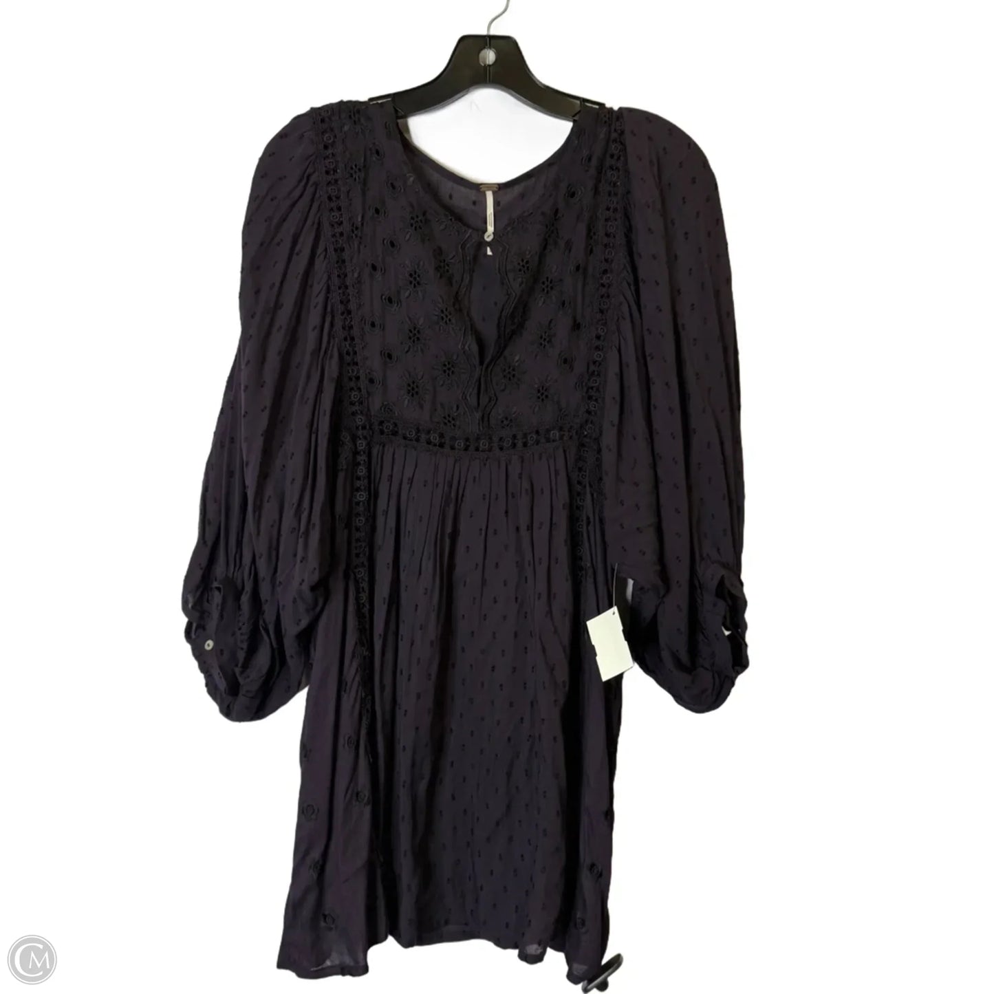 Top Long Sleeve By Free People In Purple, Size: M