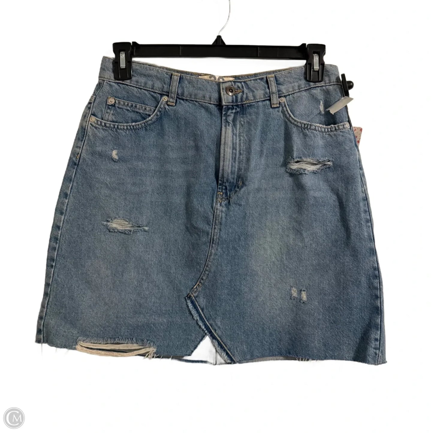 Skirt Mini & Short By We The Free In Blue Denim, Size: 8