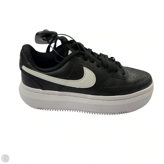 Shoes Sneakers Platform By Nike In Black & White, Size: 7