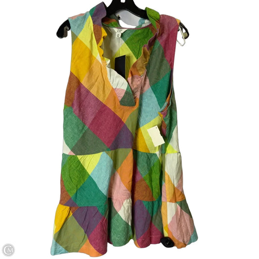 Top Sleeveless By Crown And Ivy In Multi-colored, Size: 3x