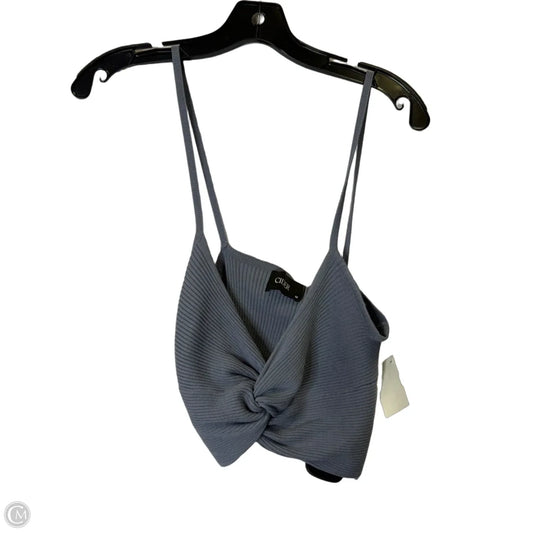 Top Sleeveless Basic By Cider In Blue, Size: M