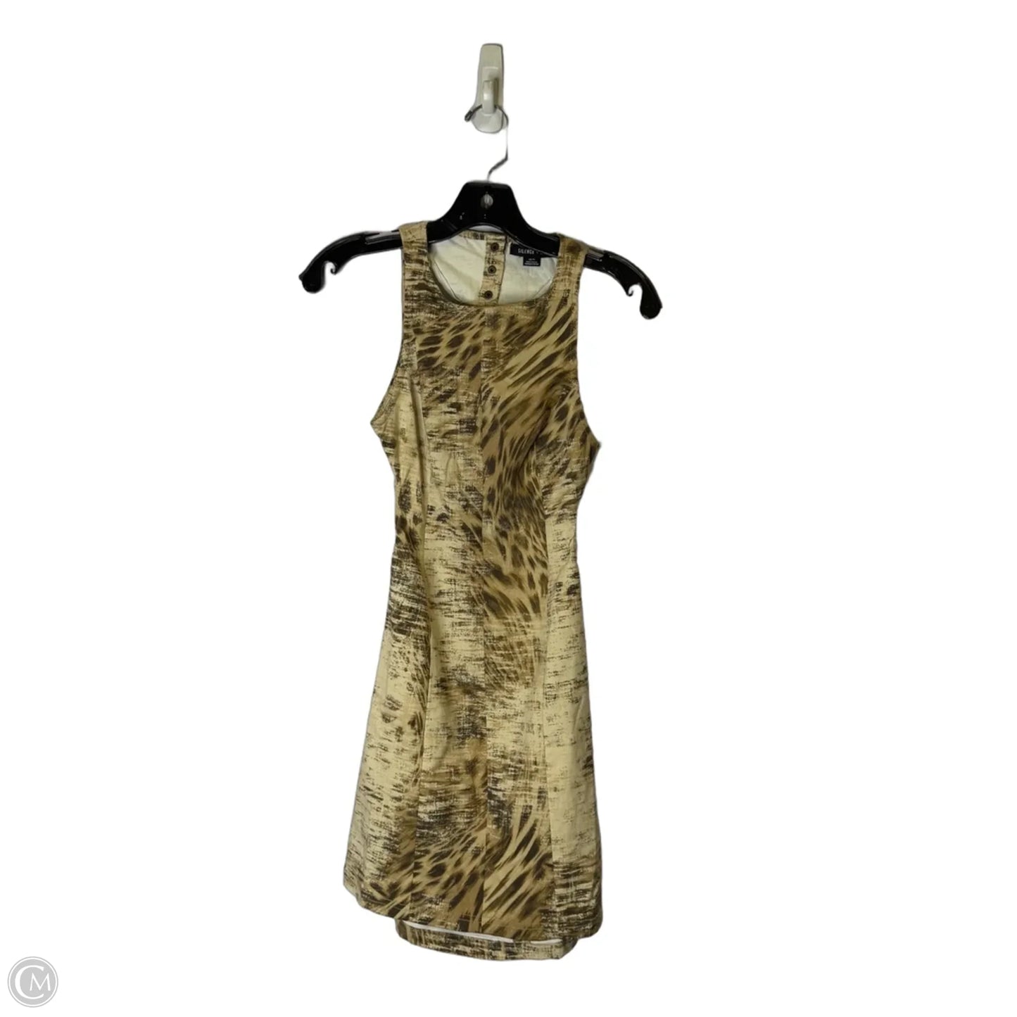 Dress Casual Short By Silence And Noise In Animal Print, Size: Xs