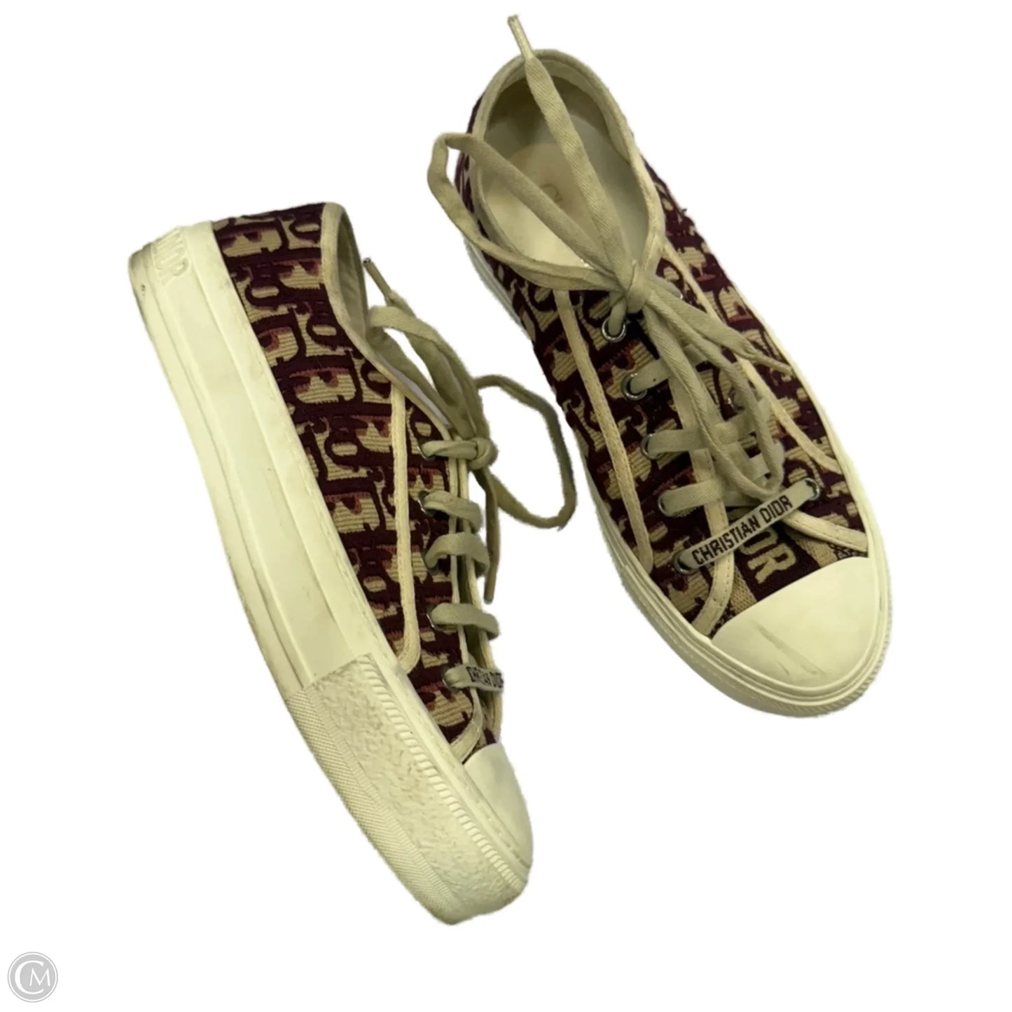 Shoes Luxury Designer By Dior In Red, Size: 9