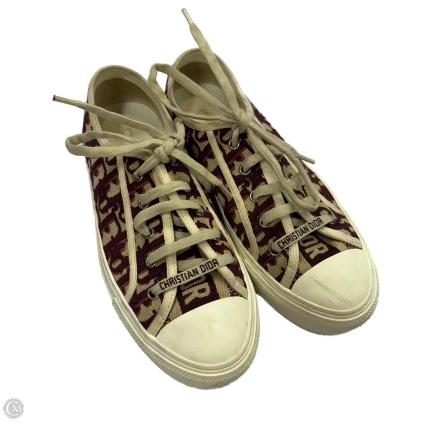 Shoes Luxury Designer By Dior In Red, Size: 9