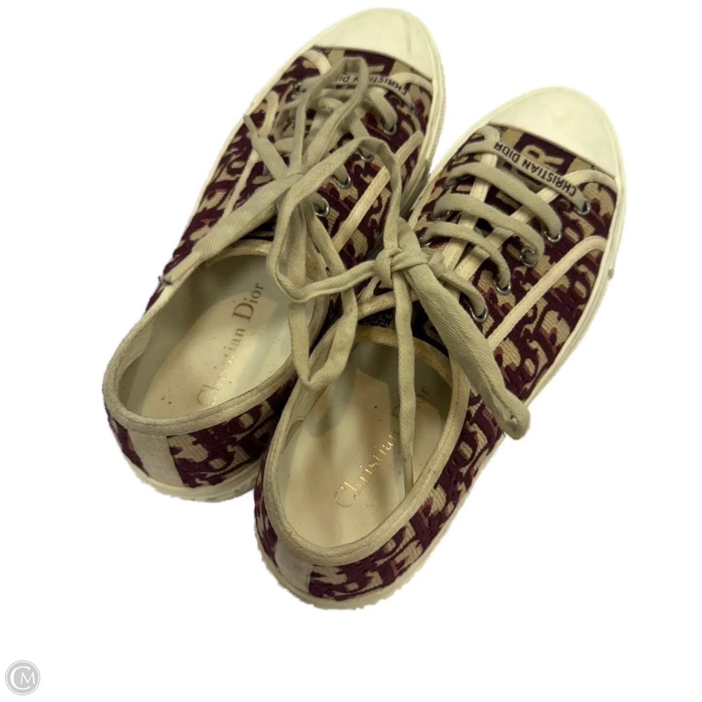 Shoes Luxury Designer By Dior In Red, Size: 9