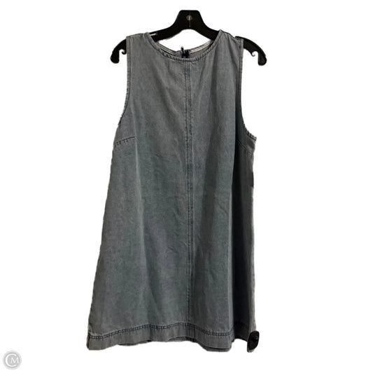 Dress Casual Short By Forever 21 In Blue Denim, Size: L