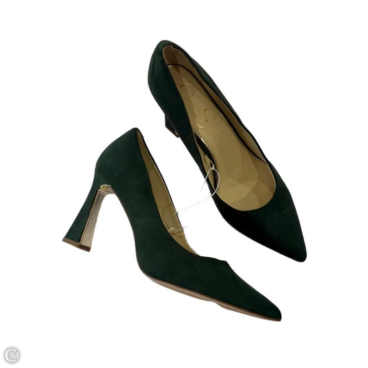 Shoes Heels Stiletto By Jessica Simpson In Green, Size: 11