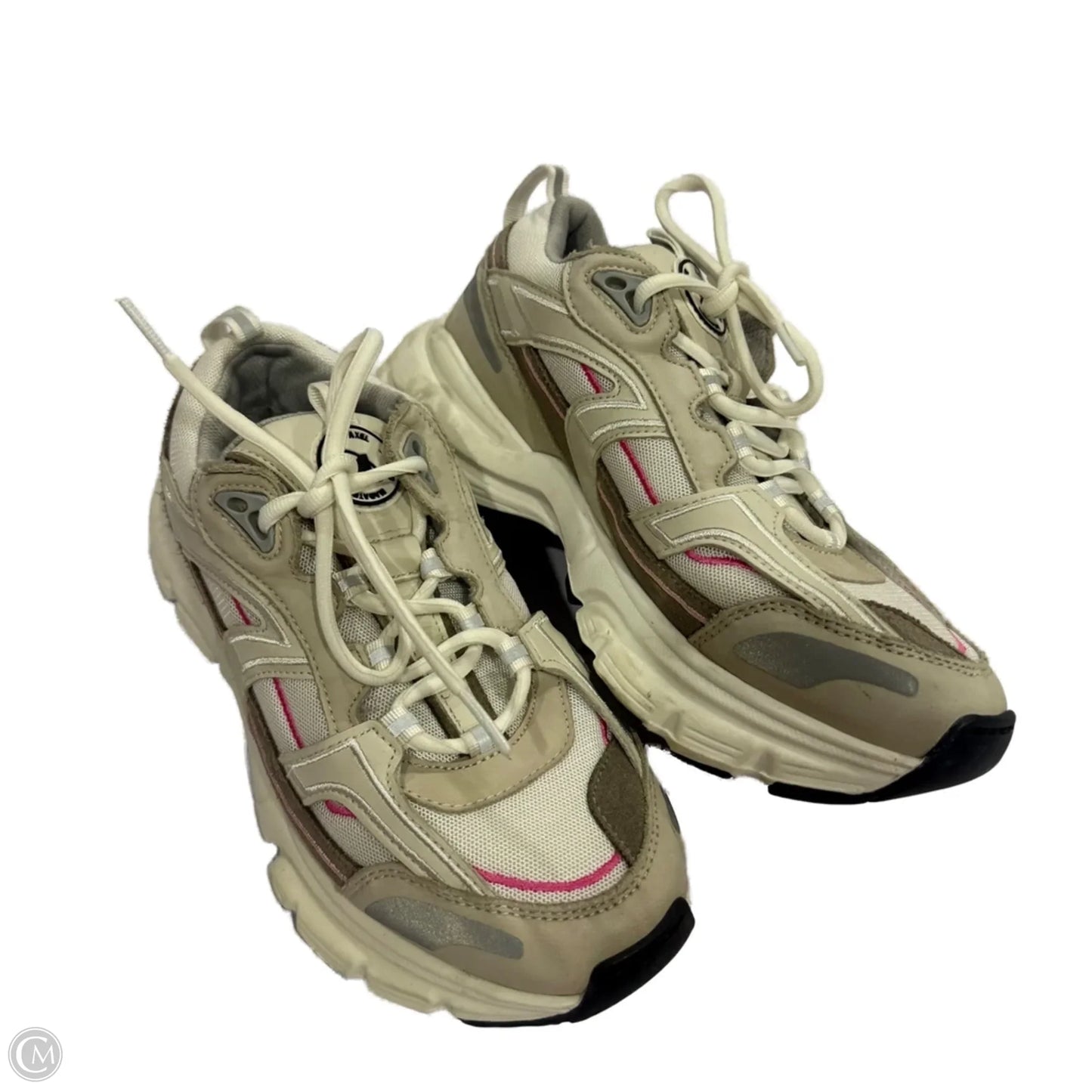 Shoes Sneakers By Clothes Mentor In Cream, Size: 8