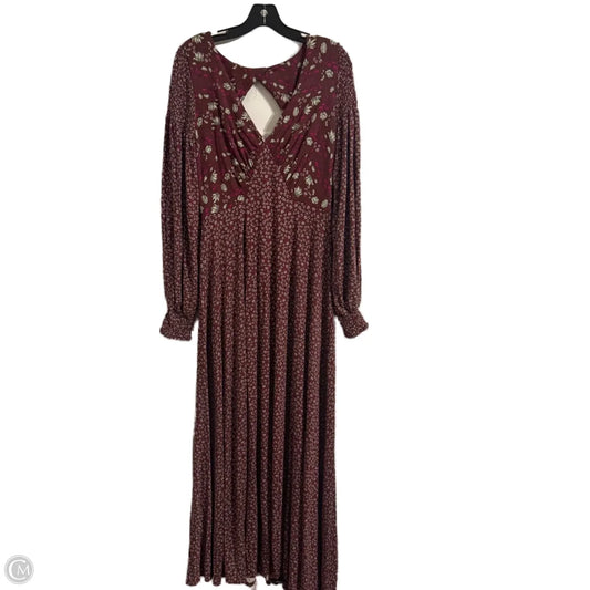 Dress Casual Maxi By Free People In Purple, Size: M