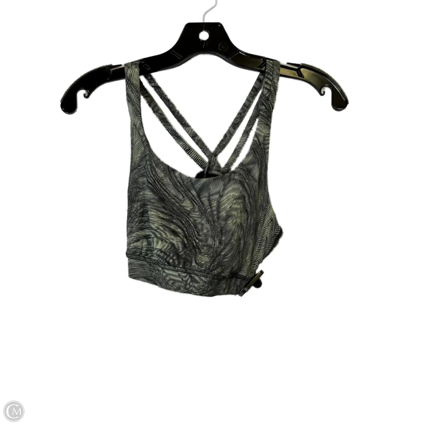 Athletic Bra By Lululemon In Grey, Size: 6