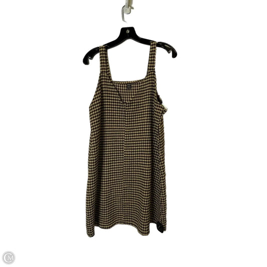 Dress Casual Short By Shein In Brown, Size: L