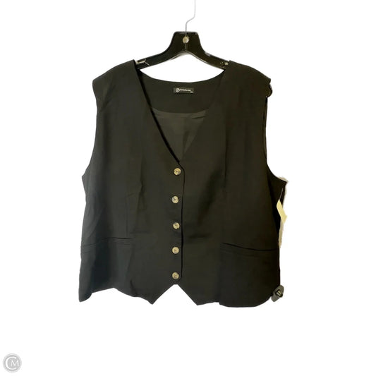 Vest Other By Prettygarden In Black, Size: Xxl