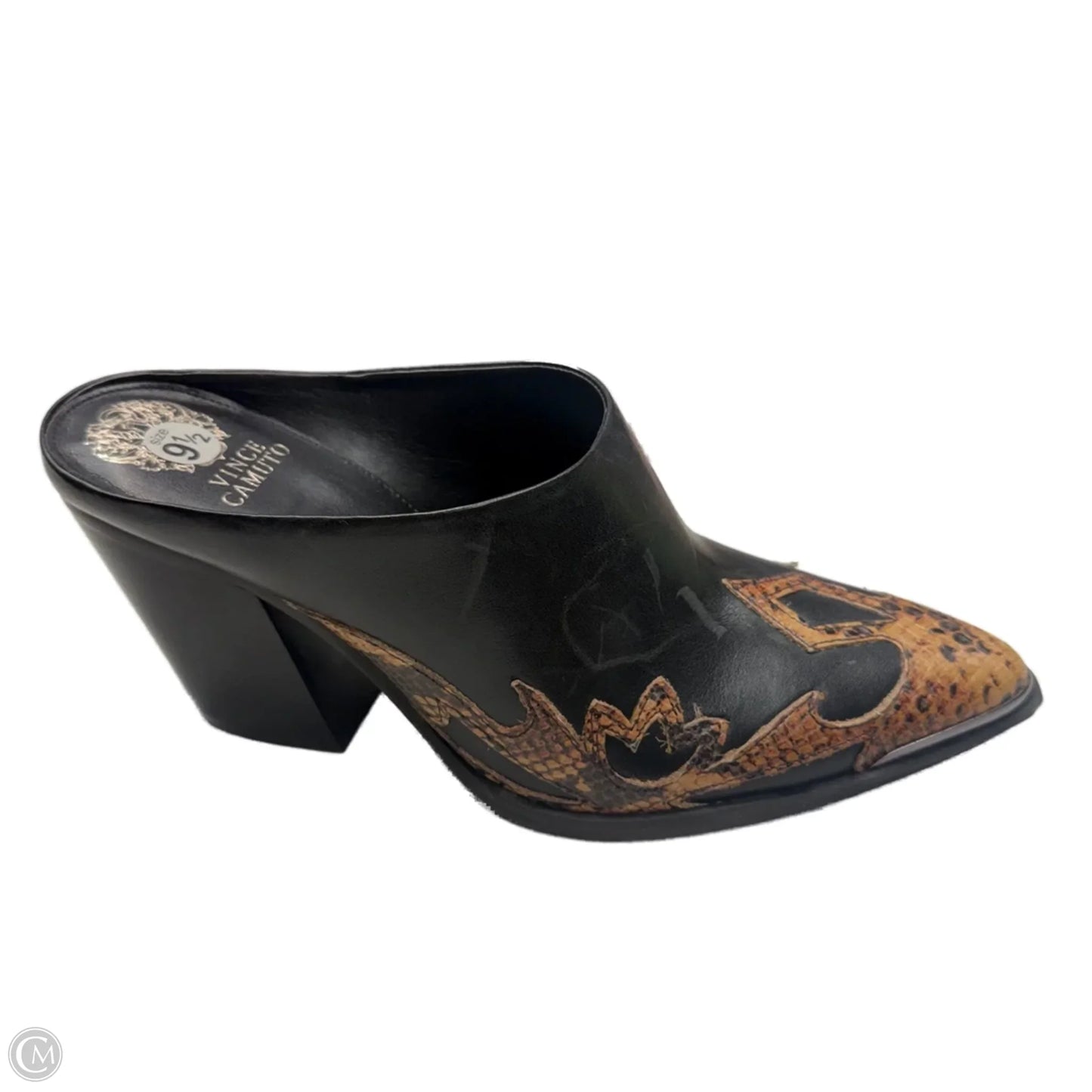 Shoes Heels Block By Vince Camuto In Black, Size: 9.5