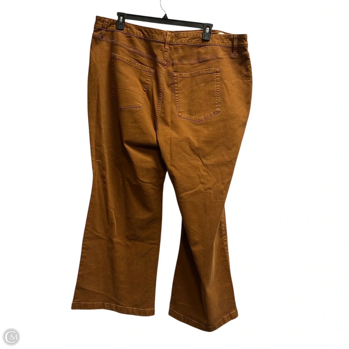 Jeans Boot Cut By Lane Bryant In Orange Denim, Size: 24