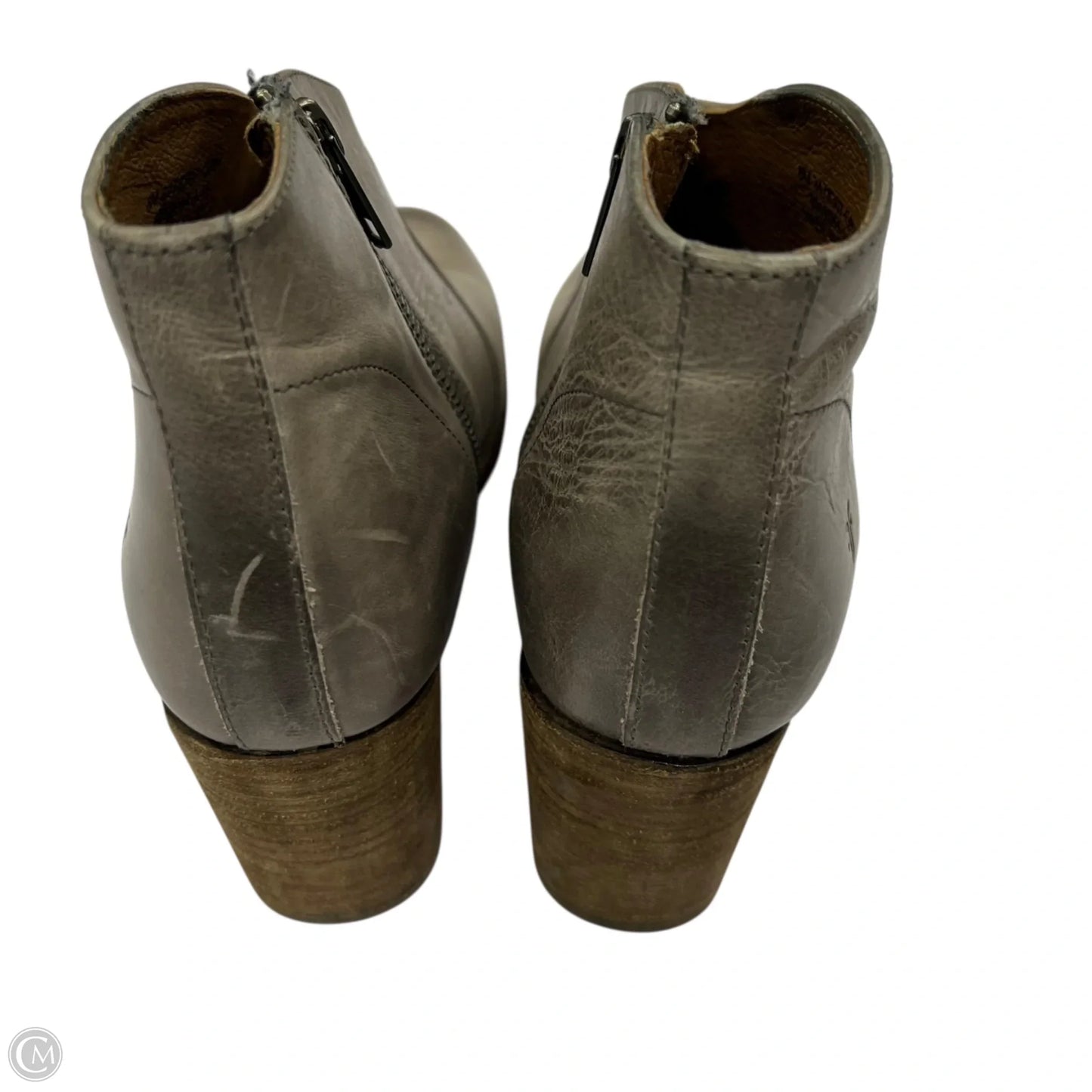 Boots Designer By Frye In Grey, Size: 8