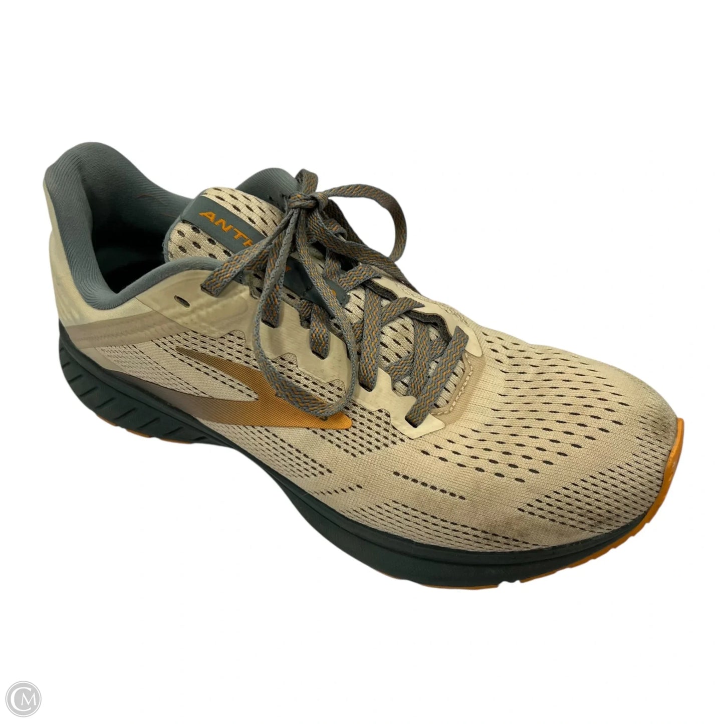 Shoes Athletic By Brooks In Tan, Size: 9.5
