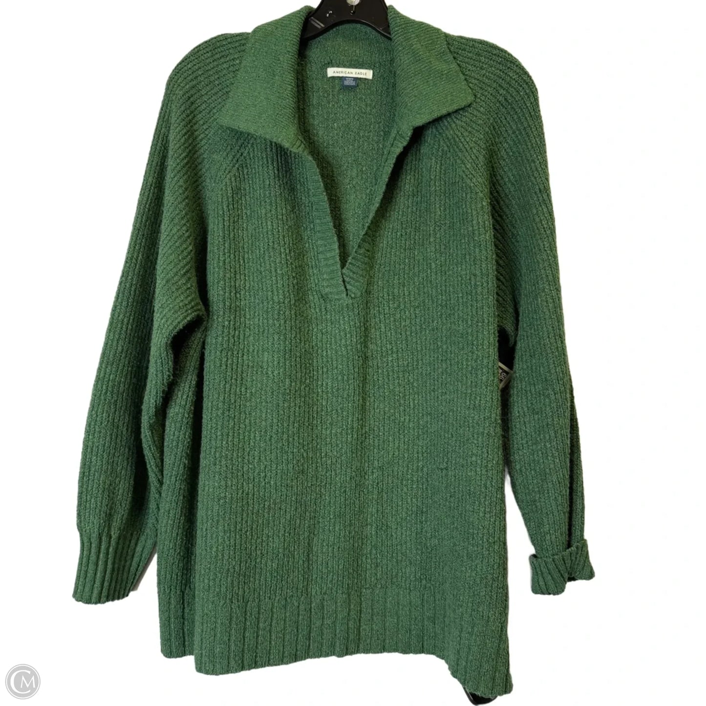 Sweater By American Eagle In Green, Size: M