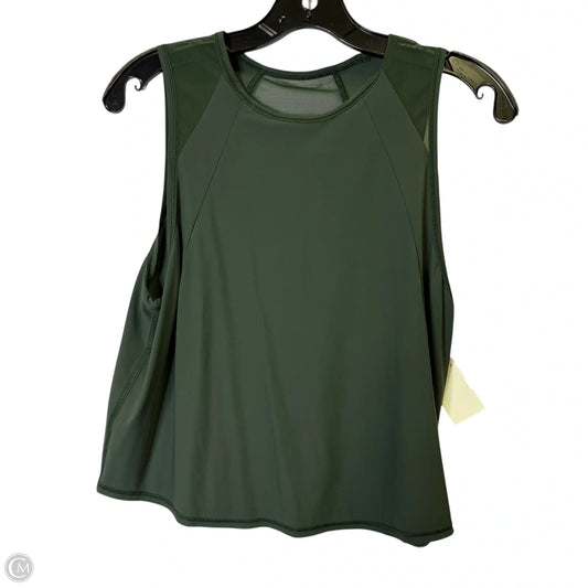 Athletic Tank Top By Lululemon In Green, Size: S