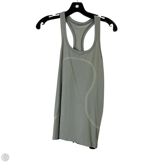 Athletic Tank Top By Lululemon In Blue, Size: 6