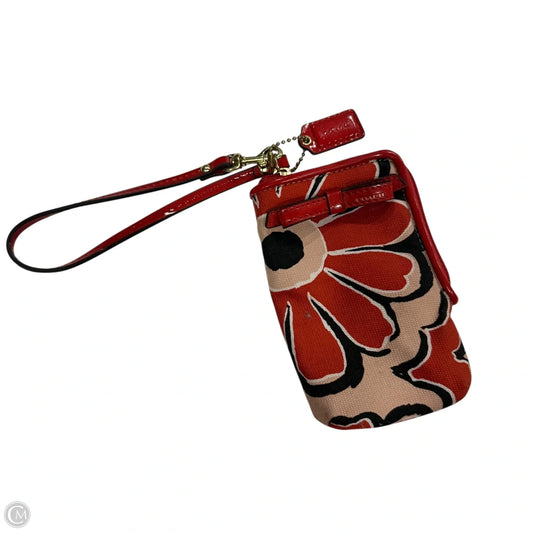 Coin Purse Designer By Coach, Size: Small