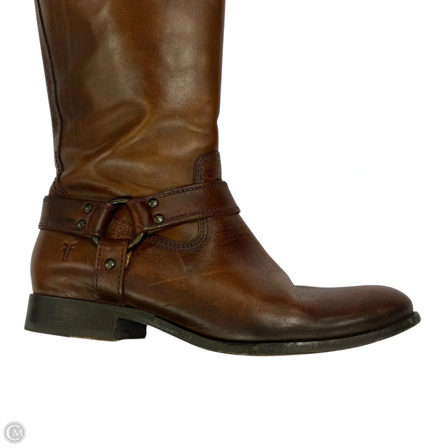 Boots Designer By Frye In Brown, Size: 9