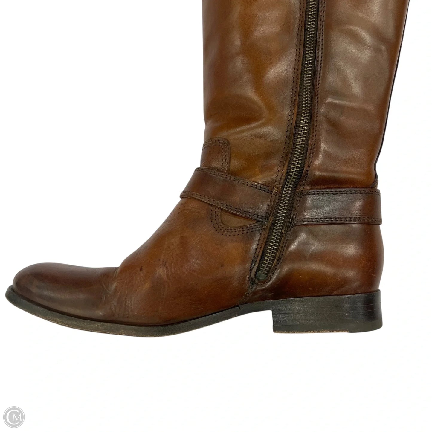 Boots Designer By Frye In Brown, Size: 9