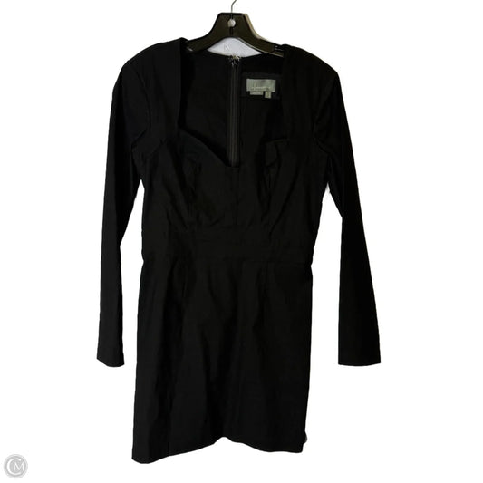 Dress Party Short By Anthropologie In Black, Size: 8