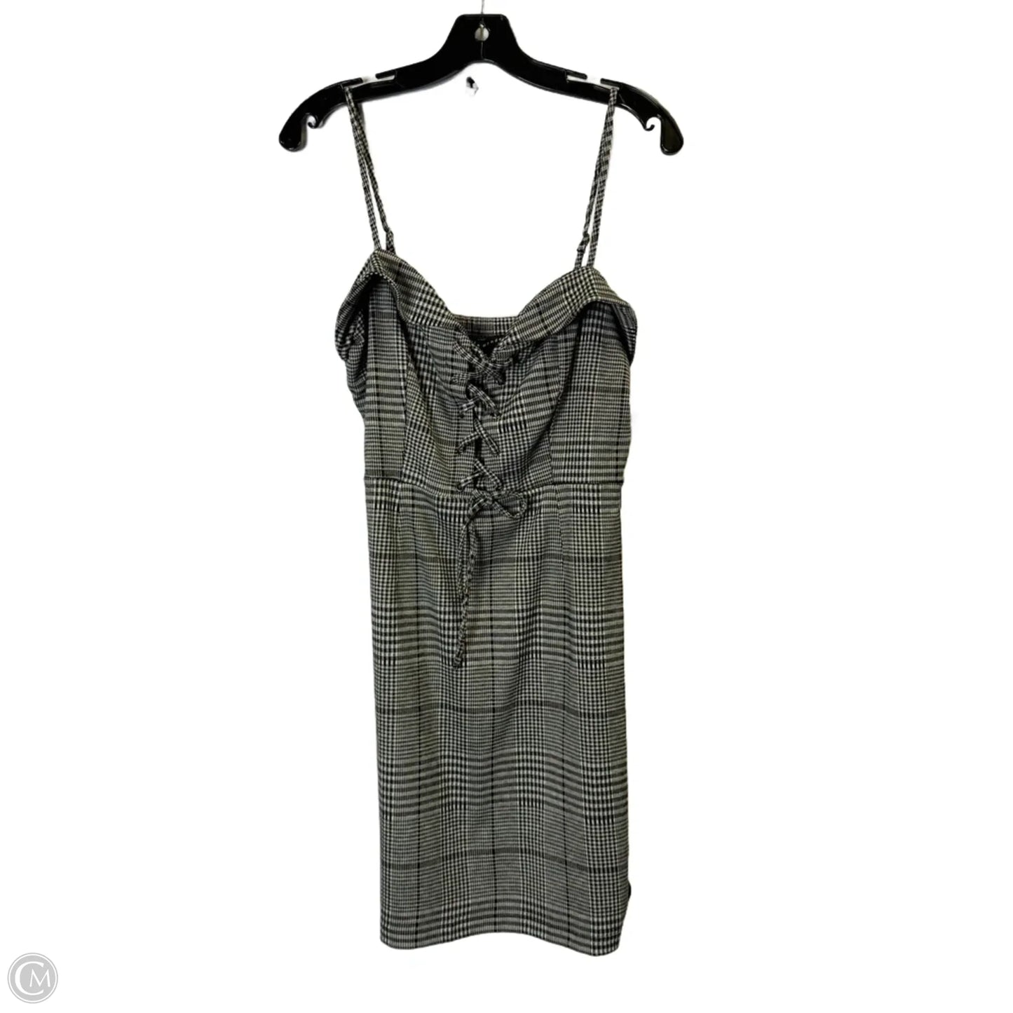 Dress Casual Short By Haute Monde In Grey, Size: L