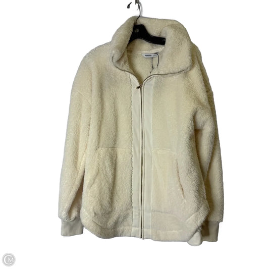 Jacket Faux Fur & Sherpa By Sonoma In Cream, Size: L