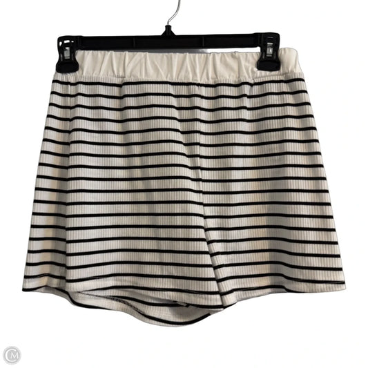 Shorts By Shein In Striped Pattern, Size: L